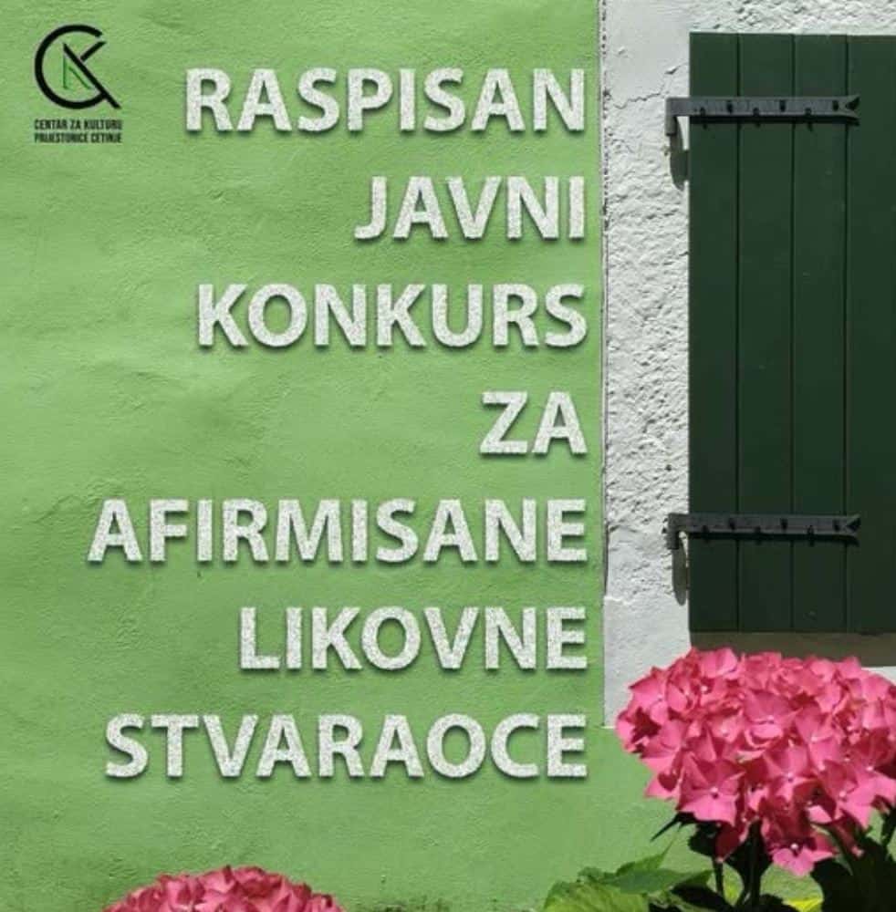 JAVNI KONKURS za izložbeni program u JU Centar za kulturu Prijestonice u 2027. god